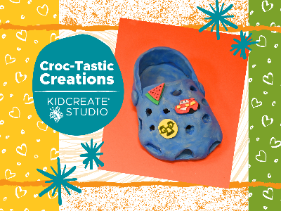 Kidcreate Studio - Ashburn. Croc-Tastic Creations Workshop (5-12 Years)